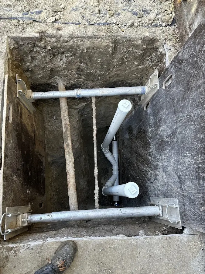 Experienced plumber completing Gas Line Repair work in Newport News